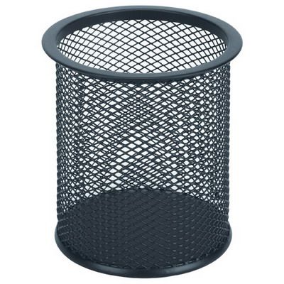 Image for ESSELTE METAL MESH PENCIL CUP BLACK from Total Supplies Pty Ltd
