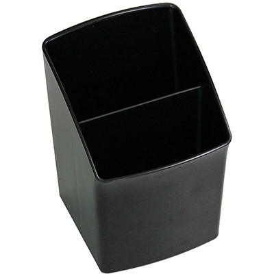 Image for ESSELTE NOUVEAU PENCIL CUP BLACK from Total Supplies Pty Ltd
