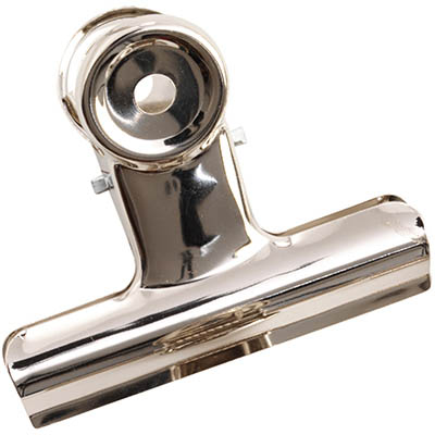 Image for ESSELTE BULLDOG CLIP 75MM SILVER PACK 36 from MOE Office Products Depot Mackay & Whitsundays