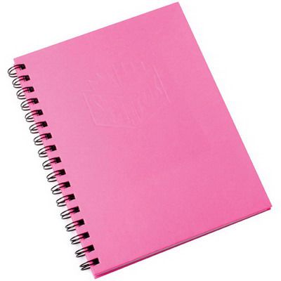 Image for SPIRAX 512 NOTEBOOK 7MM RULED HARD COVER SPIRAL BOUND A4 200 PAGE PINK from Ross Office Supplies Office Products Depot