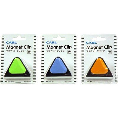 Image for CARL CLIP MAGNETIC 60MM LARGE ORANGE from Albany Office Products Depot