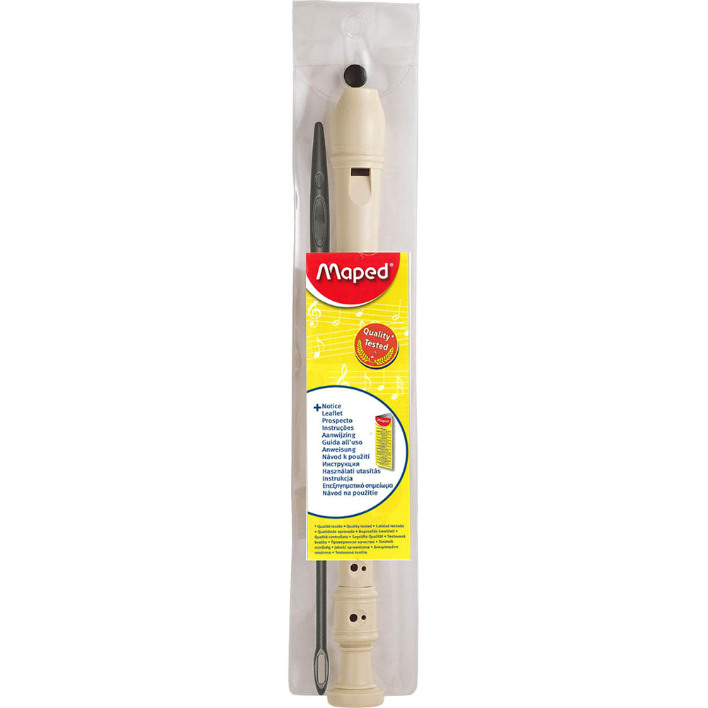Image for MAPED BAROQUE RECORDER BEIGE from Ross Office Supplies Office Products Depot
