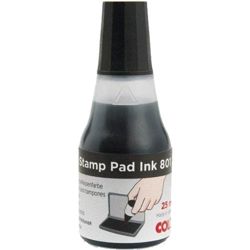 Image for COLOP 801 STAMP PAD INK REFILL 25ML BLACK from Office Products Depot