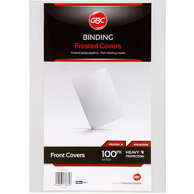Image for GBC IBICO BINDING COVER 300 MICRON A4 FROSTED PACK 100 from OFFICEPLANET OFFICE PRODUCTS DEPOT