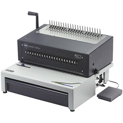 Image for GBC COMBBIND C800 PRO ELECTRIC BINDING MACHINE PLASTIC COMB GREY from Barkers Rubber Stamps & Office Products Depot