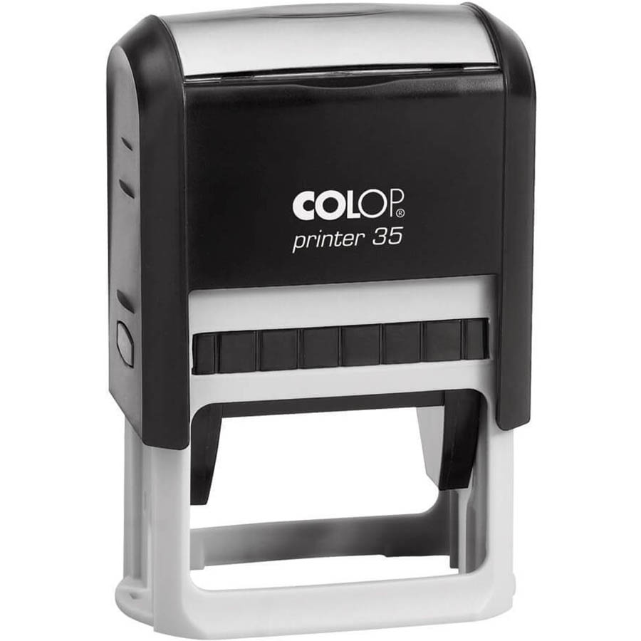 Image for COLOP P35 CUSTOM MADE PRINTER SELF-INKING STAMP 50 X 30MM from O'Donnells Office Products Depot