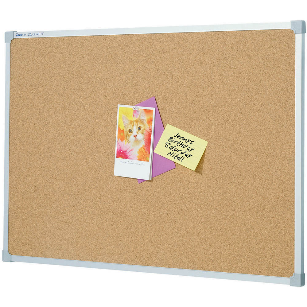 Image for QUARTET PENRITE CORKBOARD ALUMINIUM FRAME 900 X 900MM from Office Business Office Products Depot
