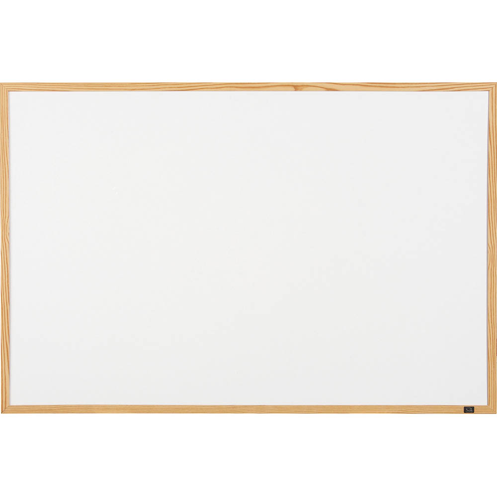 Image for QUARTET ECONOMY WHITEBOARD NON-MAGNETIC 600 X 450MM PINE FRAME from Total Supplies Pty Ltd