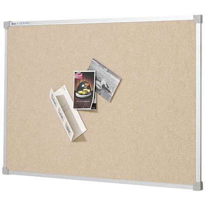 Image for QUARTET PENRITE FABRIC BULLETIN BOARD 900 X 600MM BEIGE from Total Supplies Pty Ltd