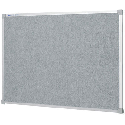 Image for QUARTET PENRITE FABRIC BULLETIN BOARD 900 X 600MM LIGHT GREY from Total Supplies Pty Ltd