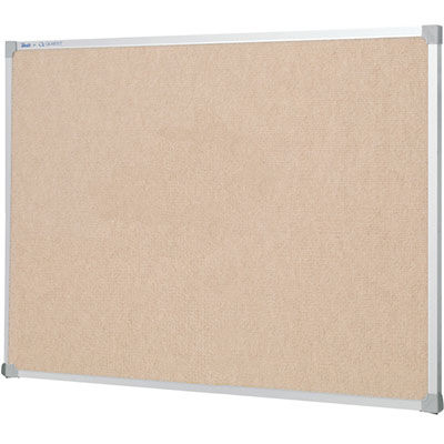 Image for QUARTET PENRITE FABRIC BULLETIN BOARD 1200 X 900MM BEIGE from Total Supplies Pty Ltd