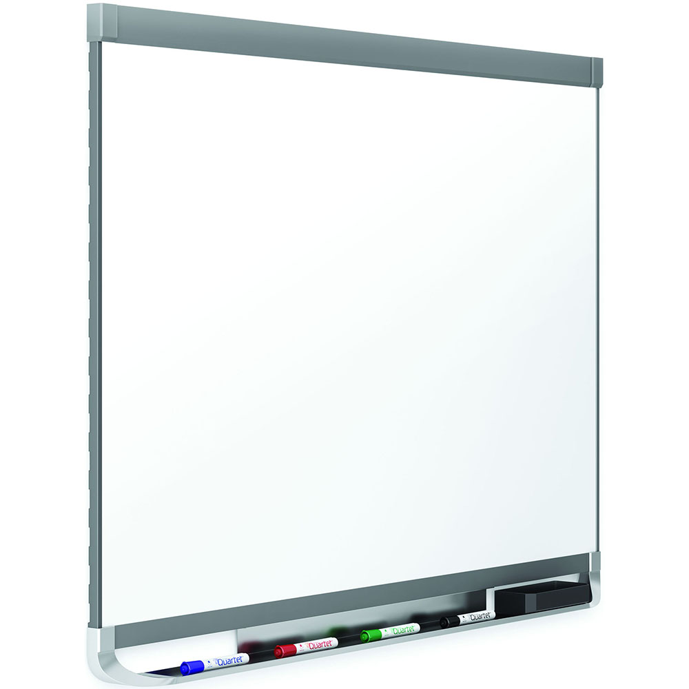 Image for QUARTET PRESTIGE-2 WHITEBOARD MAGNETIC 1810 X 1210MM GRAPHITE FRAME from Office Business Office Products Depot