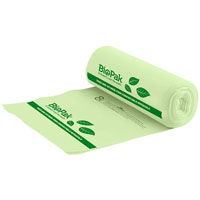 biopak bioplastic bin liner 30 litre pack 25