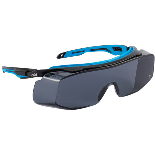 Image for BOLLE SAFETY TRYON SAFETY GLASSES OTG SMOKE LENS from Margaret River Office Products Depot