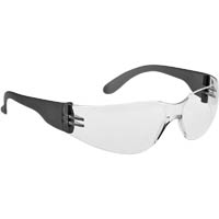 portwest pw32 wrap around safety spectacles clear