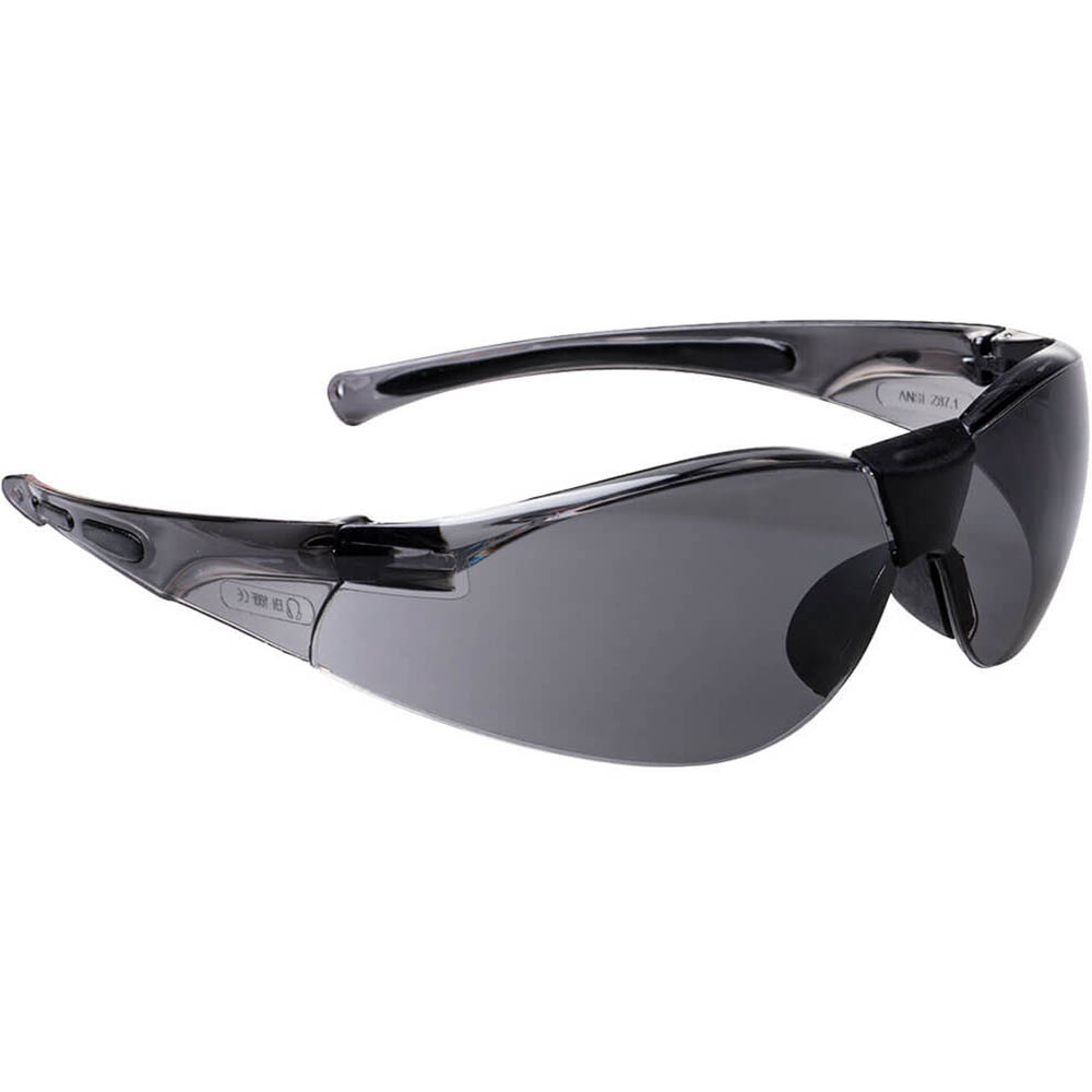 Image for PORTWEST PW39 LUCENT SAFETY SPECTACLES SMOKE from Margaret River Office Products Depot