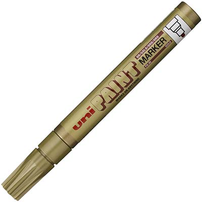Image for UNI-BALL PX-20 PAINT MARKER BULLET 2.8MM GOLD from Office Products Depot