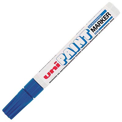 Image for UNI-BALL PX-20 PAINT MARKER BULLET 2.8MM BLUE from MOE Office Products Depot Mackay & Whitsundays