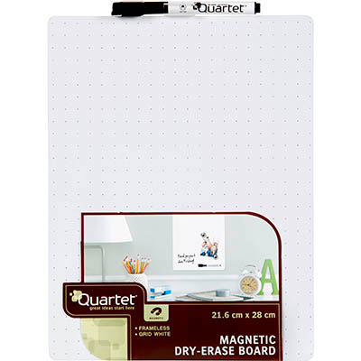 Image for QUARTET WHITEBOARD MAGNETIC TILE GRID 216 X 280MM WHITE from MOE Office Products Depot Mackay & Whitsundays