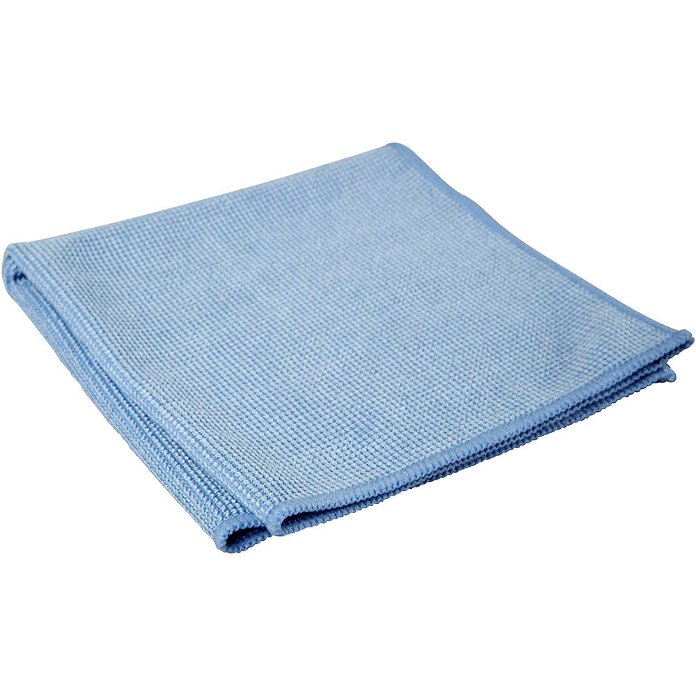 Image for QUARTET LED MICROFIBRE CLEANING CLOTHS BLUE PACK 2 from OFFICEPLANET OFFICE PRODUCTS DEPOT
