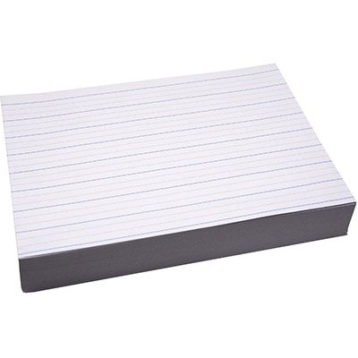 Image for QUILL LOOSE REFILL PAD DOTTED THIRDS 24MM 70GSM 500 SHEETS A4 from Ross Office Supplies Office Products Depot