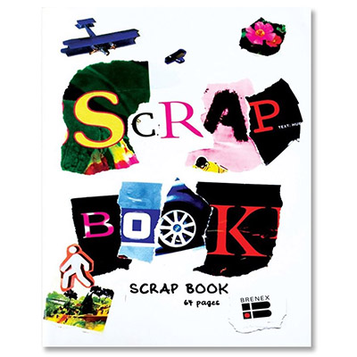 Image for BRENEX SCRAPBOOK 100GSM 64 PAGE 340 X 240MM from Barkers Rubber Stamps & Office Products Depot