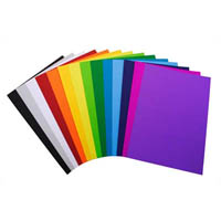 quill cover paper 125gsm a4 black pack 250