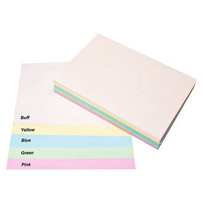 Image for QUILL XL MULTIOFFICE COLOURED A4 COPY PAPER 80GSM PASTEL ASSORTED PACK 500 SHEETS from Total Supplies Pty Ltd