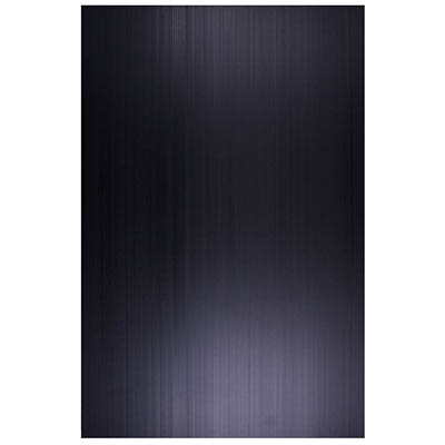Image for QUILL POLYPROPYLENE SIGN BOARD 5MM 500 X 770MM BLACK from O'Donnells Office Products Depot