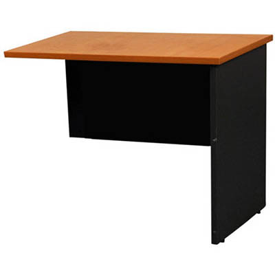 Image for OXLEY REVERSIBLE RETURN 600 X 600 X 730MM BEECH/IRONSTONE from OFFICEPLANET OFFICE PRODUCTS DEPOT