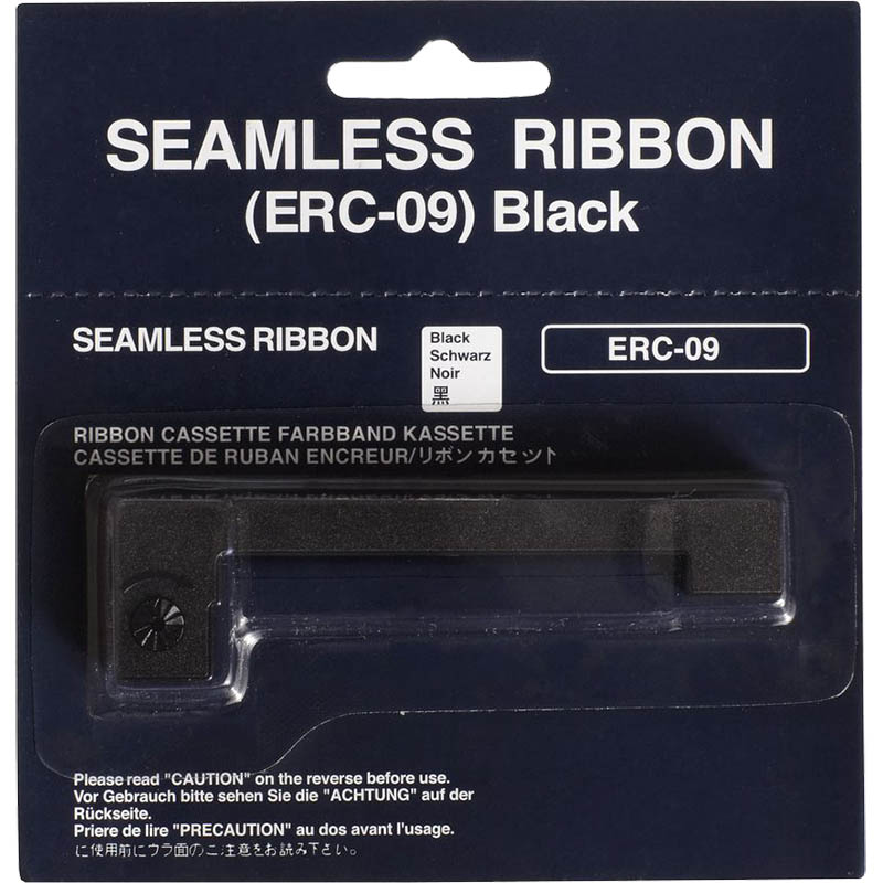 Image for GOODSON COMPATIBLE EPSON ERC09B PRINTER RIBBON BLACK from Total Supplies Pty Ltd