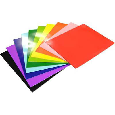 Image for RAINBOW SURFACE BOARD 290GSM 510 X 640MM ASSORTED PACK 100 from Total Supplies Pty Ltd