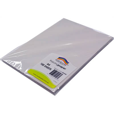Image for RAINBOW TRACING PAPER 90GSM A4 WHITE PACK 100 from Ross Office Supplies Office Products Depot