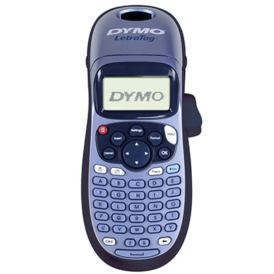 Image for DYMO LT100-H LETRATAG HANDHELD PERSONAL LABEL MAKER BLUE from MOE Office Products Depot Mackay & Whitsundays