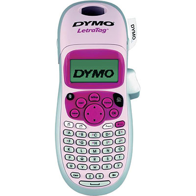 Image for DYMO LT100-H LETRATAG HANDHELD PERSONAL LABEL MAKER PINK from Office Products Depot Gold Coast