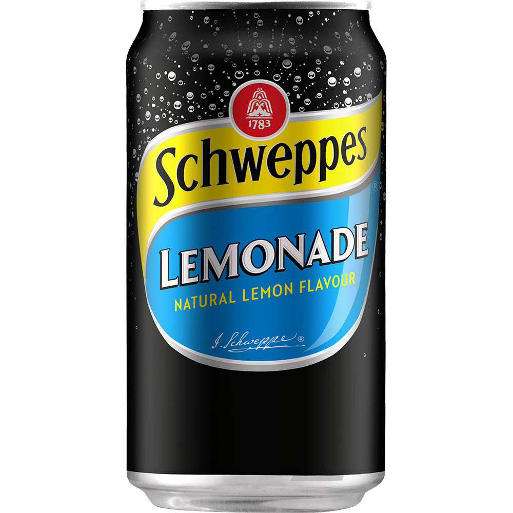 Image for SCHWEPPES LEMONADE CAN 375ML PACK 30 from Office Products Depot