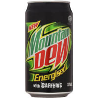 mountain dew can 375ml pack 10