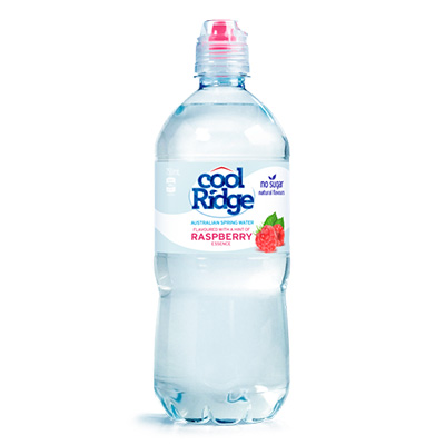 Image for COOL RIDGE SPRING WATER RASPBERRY 750ML CARTON 12 from Total Supplies Pty Ltd