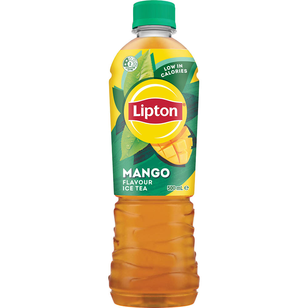 Image for LIPTON ICE TEA MANGO PET 500ML CARTON 24 from Barkers Rubber Stamps & Office Products Depot