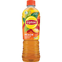 lipton ice tea peach pet 500ml carton 12