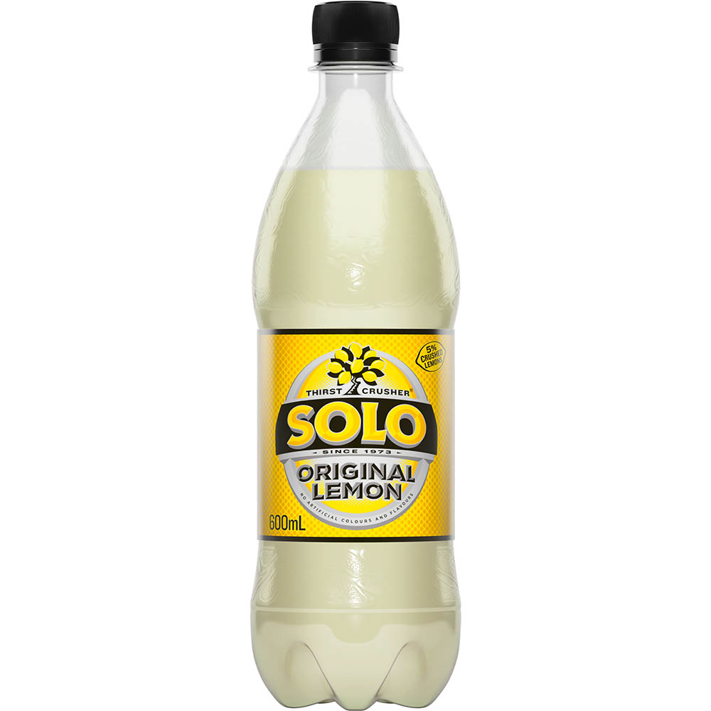 Image for SOLO ORIGINAL LEMON 600ML PACK 24 from Office Products Depot
