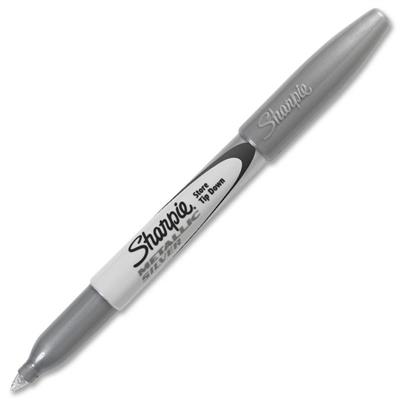 Image for SHARPIE PERMANENT MARKER BULLET FINE 1.0MM METALLIC SILVER from Total Supplies Pty Ltd