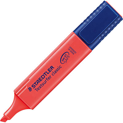 Image for STAEDTLER 364 TEXTSURFER CLASSIC HIGHLIGHTER CHISEL RED from Total Supplies Pty Ltd