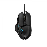 logitech g502 gaming mouse hero high performance black