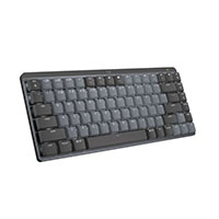 logitech mx keyboard mechanical mini tactile quiet grey