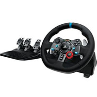 logitech g29 driving force racing wheel black