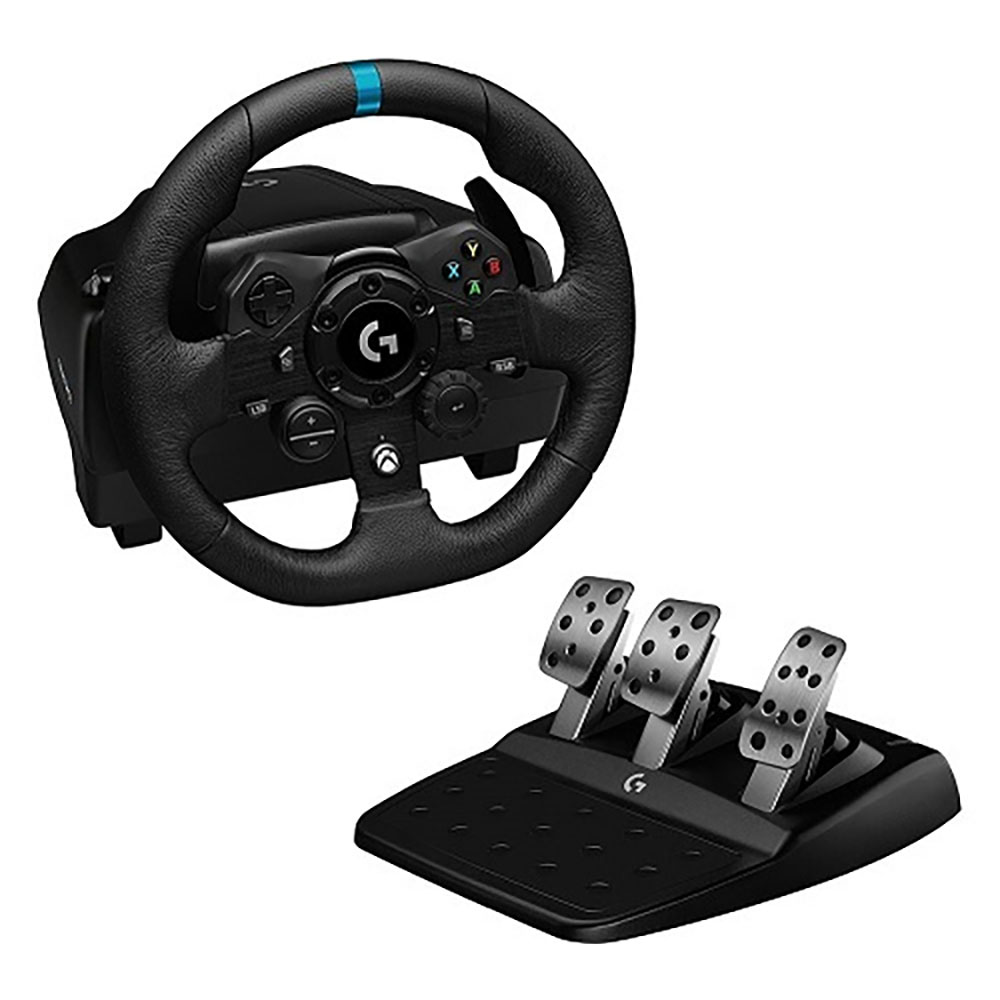 Image for LOGITECH G923 TRUEFORCE SIM RACING WHEEL AND PEDALS FOR XBOX 1 AND PC BLACK from Albany Office Products Depot