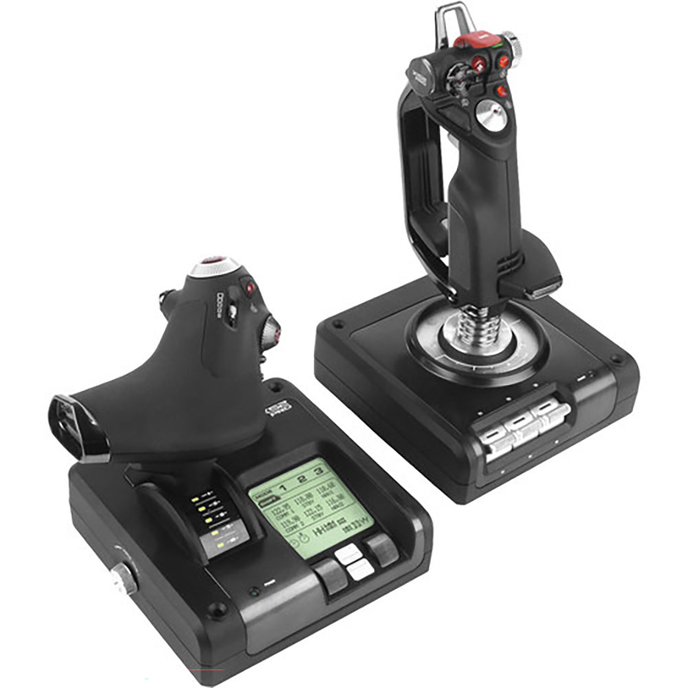 Image for LOGITECH GX52 PRO FLIGHT CONTROL SYSTEM BLACK from MOE Office Products Depot Mackay & Whitsundays