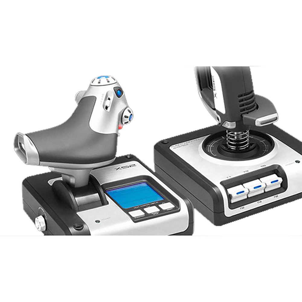 Image for LOGITECH THROTTLE AND STICK STIMULATION CONTROLLER SILVER from MOE Office Products Depot Mackay & Whitsundays