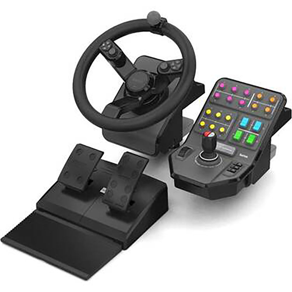 Image for LOGITECH G FARM SIM CONTROLLER HEAVY EQUIPMENT BUNDLE BLACK from MOE Office Products Depot Mackay & Whitsundays